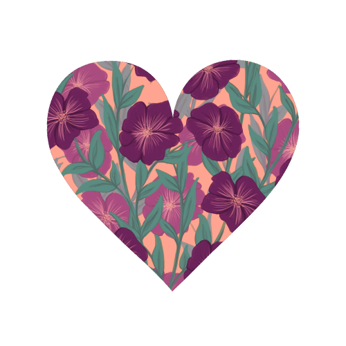 Bold Bloom Purple - Magnet by Daniela di Niro