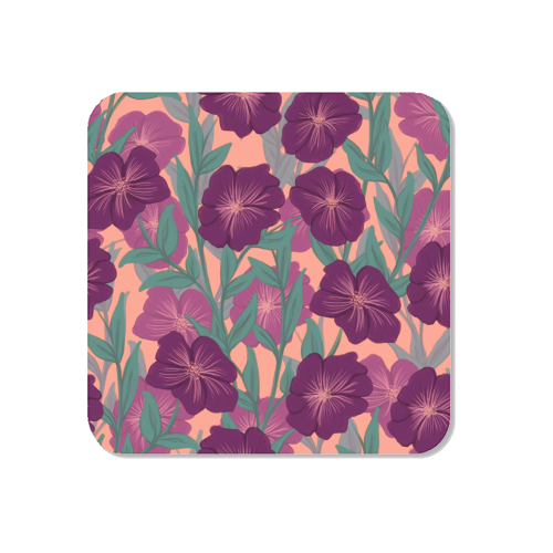 Bold Bloom Purple - Magnet by Daniela di Niro