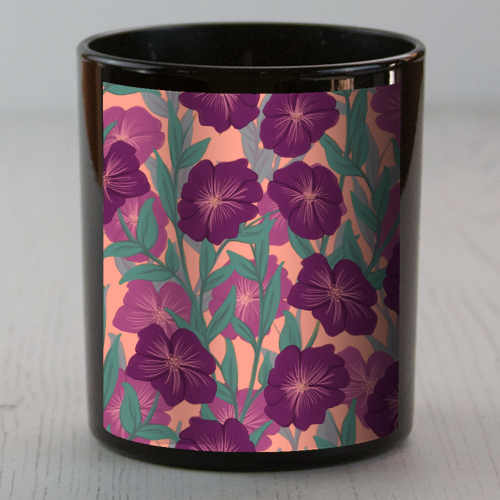 Bold Bloom Purple - scented candle by Daniela di Niro