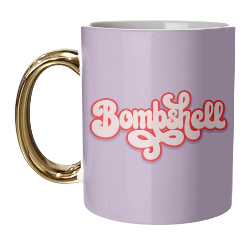 Bombshell - unique mug by Dominique Benedict