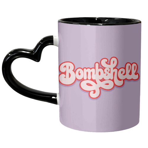 Bombshell - unique mug by Dominique Benedict