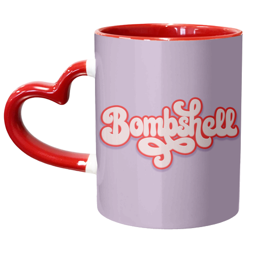 Bombshell - unique mug by Dominique Benedict