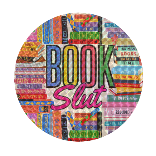 Book Slut - Circle Sticker by Lilly Rose