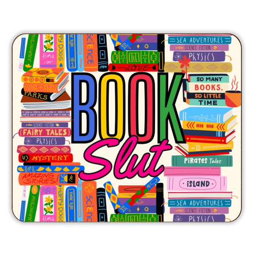 Book Slut - designer placemat by Lilly Rose
