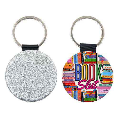 Book Slut - keyring by Lilly Rose