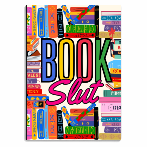 Book Slut - personalised A4, A5, A6 notebook by Lilly Rose