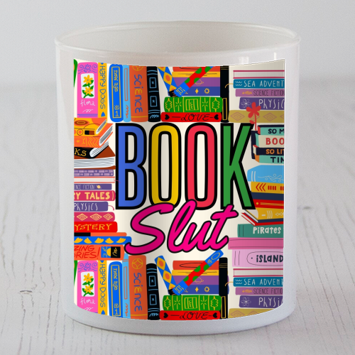 Book Slut - scented candle by Lilly Rose
