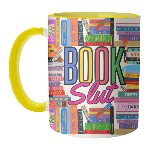 Book Slut - unique mug by Lilly Rose