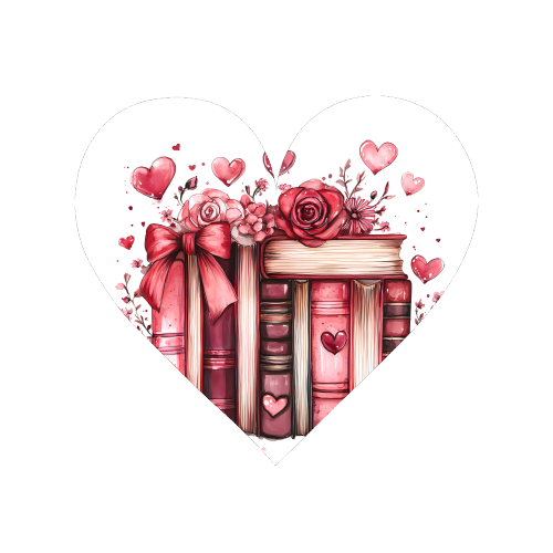 Books and Roses - Magnet by haris kavalla