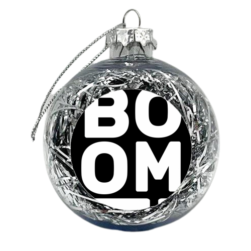 Boom - xmas bauble by The Native State