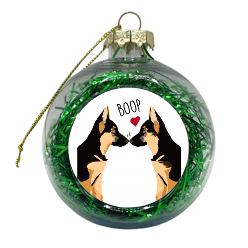 Boop - xmas bauble by Pink and Pip