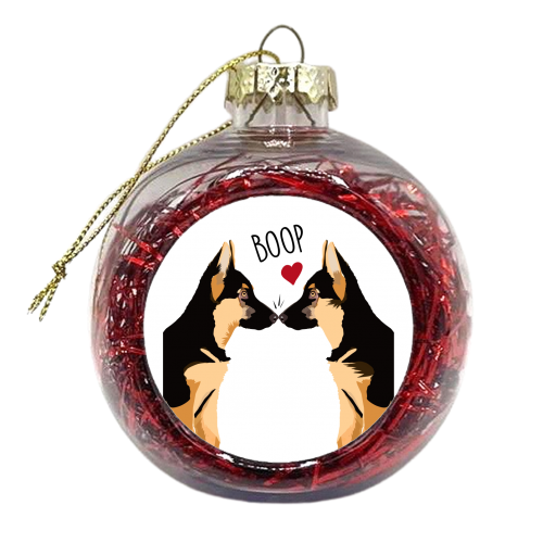 Boop - xmas bauble by Pink and Pip