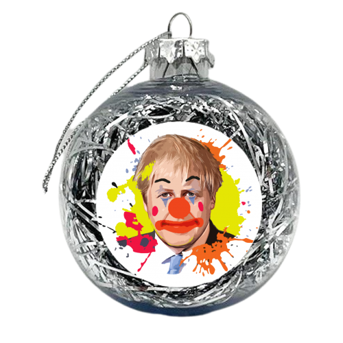 Boris The Clown - xmas bauble by DOLLY WOLFE