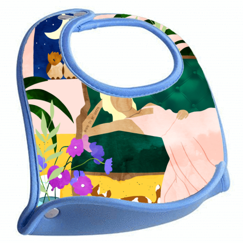 Born to be Queen - feeding bib by Uma Prabhakar Gokhale