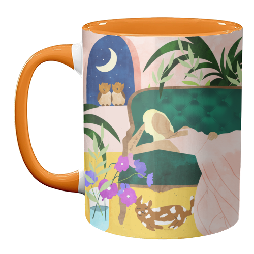 Born to be Queen - unique mug by Uma Prabhakar Gokhale