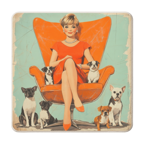 Boss Lady - personalised beer coaster by DejaReve