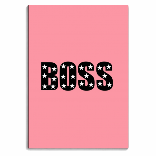 Boss - personalised A4, A5, A6 notebook by Wallace Elizabeth