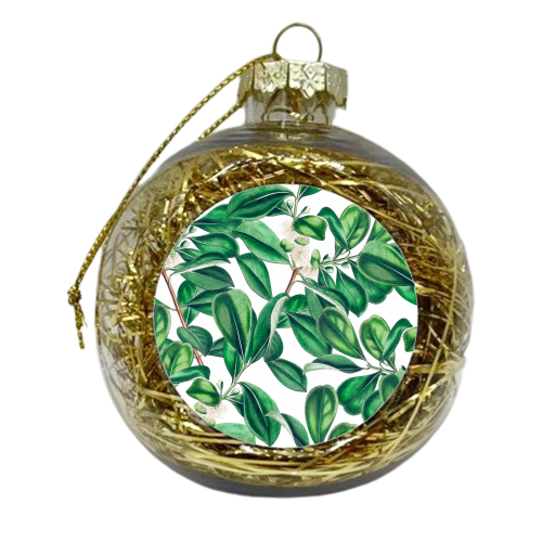 Botanica - xmas bauble by Uma Prabhakar Gokhale