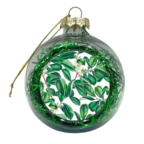 Botanica - xmas bauble by Uma Prabhakar Gokhale