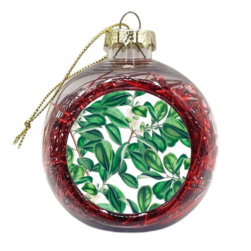 Botanica - xmas bauble by Uma Prabhakar Gokhale