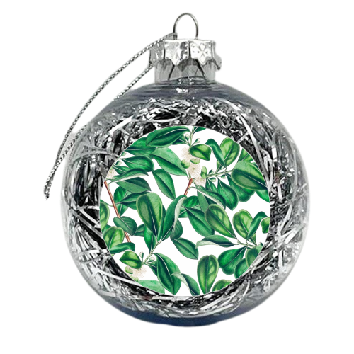 Botanica - xmas bauble by Uma Prabhakar Gokhale