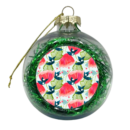 Botanica II - xmas bauble by Uma Prabhakar Gokhale