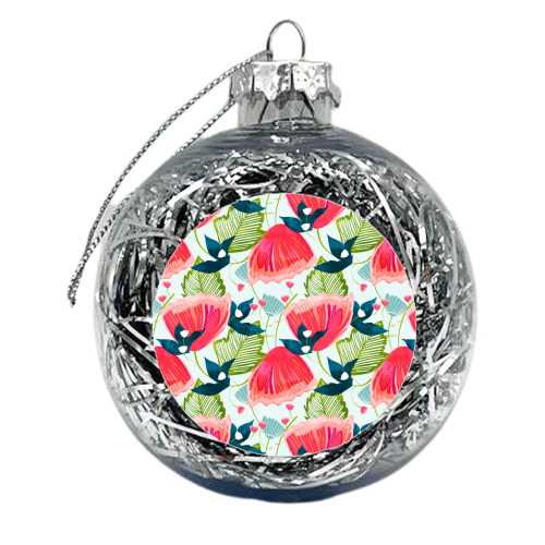 Botanica II - xmas bauble by Uma Prabhakar Gokhale