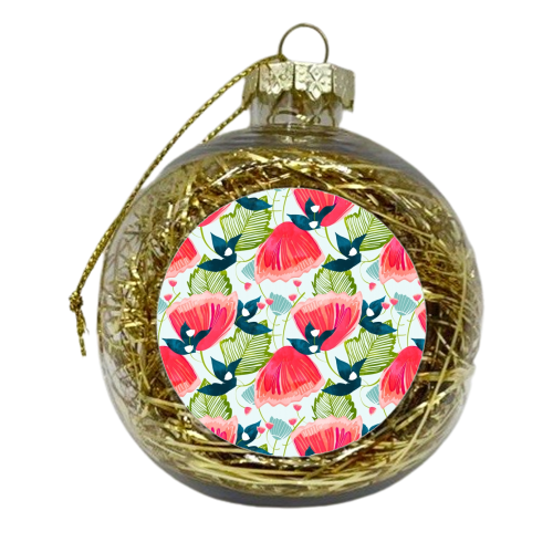 Botanica II - xmas bauble by Uma Prabhakar Gokhale
