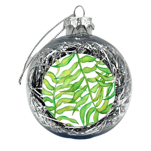Botanical Watercolour - xmas bauble by holly crerar
