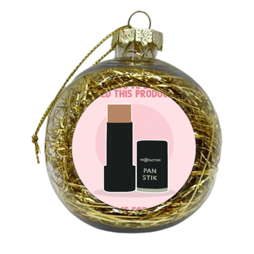 Botox - xmas bauble by Pink and Pip