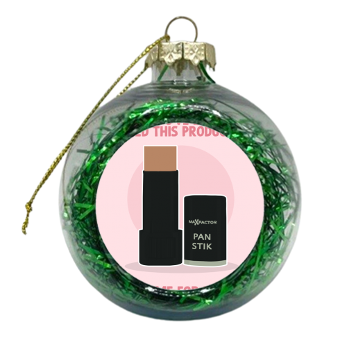 Botox - xmas bauble by Pink and Pip