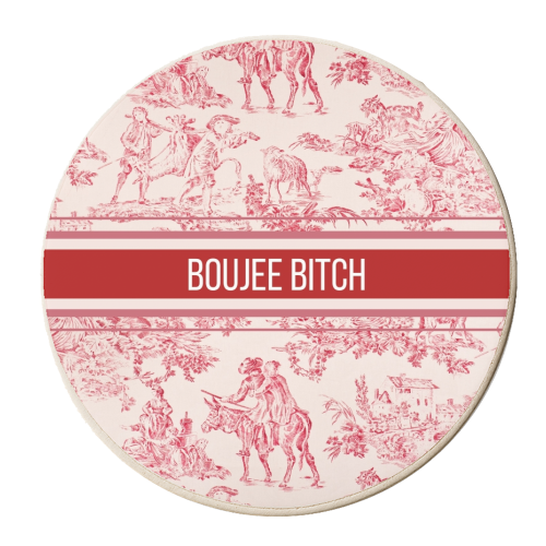 BOUJEE BITCH - personalised beer coaster by Lilly Rose