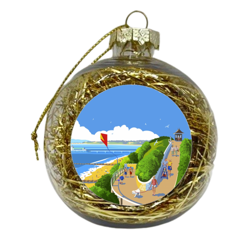 Bournemouth, Toft Zig_Zag - xmas bauble by Stephen Millership