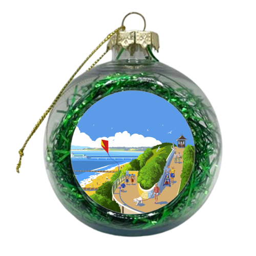 Bournemouth, Toft Zig_Zag - xmas bauble by Stephen Millership