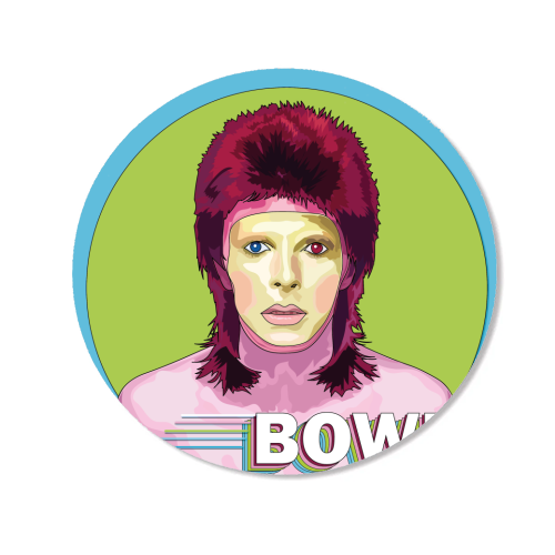 Bowie Collection - Magnet by Catherine Critchley.