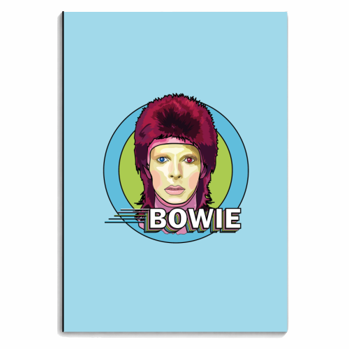 Bowie Collection - personalised A4, A5, A6 notebook by Catherine Critchley.