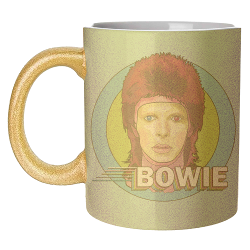 Bowie Collection - unique mug by Catherine Critchley.