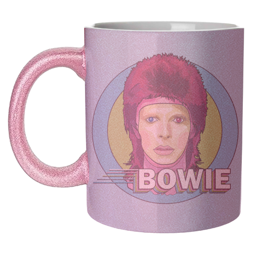 Bowie Collection - unique mug by Catherine Critchley.