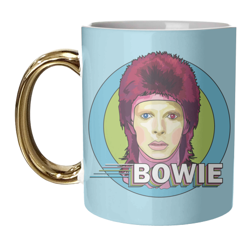 Bowie Collection - unique mug by Catherine Critchley.
