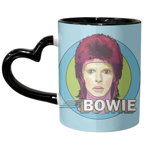 Bowie Collection - unique mug by Catherine Critchley.