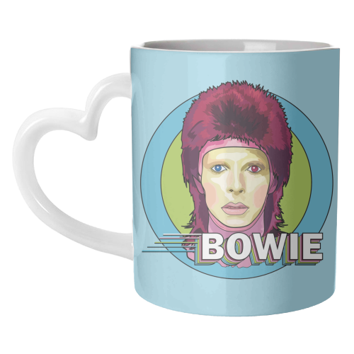 Bowie Collection - unique mug by Catherine Critchley.