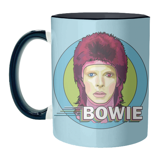 Bowie Collection - unique mug by Catherine Critchley.