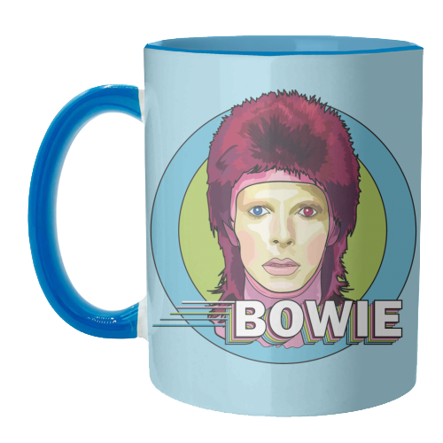 Bowie Collection - unique mug by Catherine Critchley.