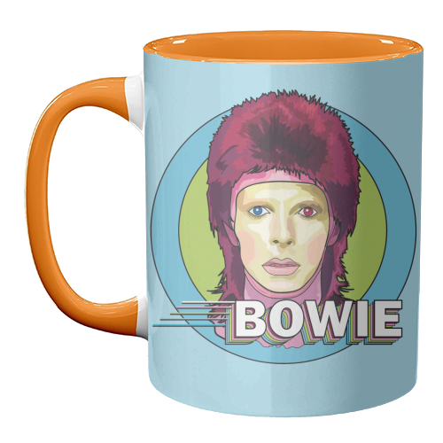 Bowie Collection - unique mug by Catherine Critchley.