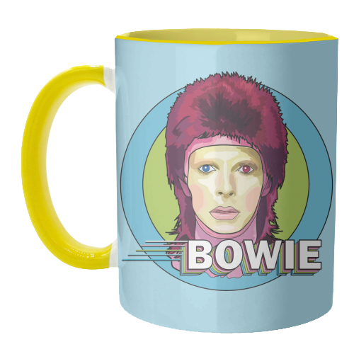 Bowie Collection - unique mug by Catherine Critchley.