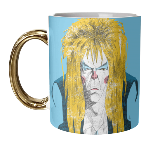 Bowie - Labyrinth - unique mug by Alexander Jackson