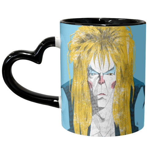 Bowie - Labyrinth - unique mug by Alexander Jackson