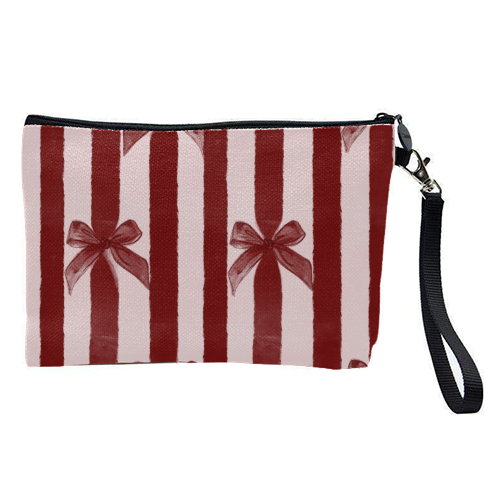 Bows and Ribbons - pretty makeup bag by Yaz Raja