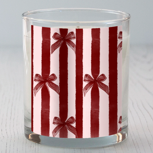 Bows and Ribbons - scented candle by Yaz Raja
