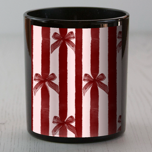Bows and Ribbons - scented candle by Yaz Raja
